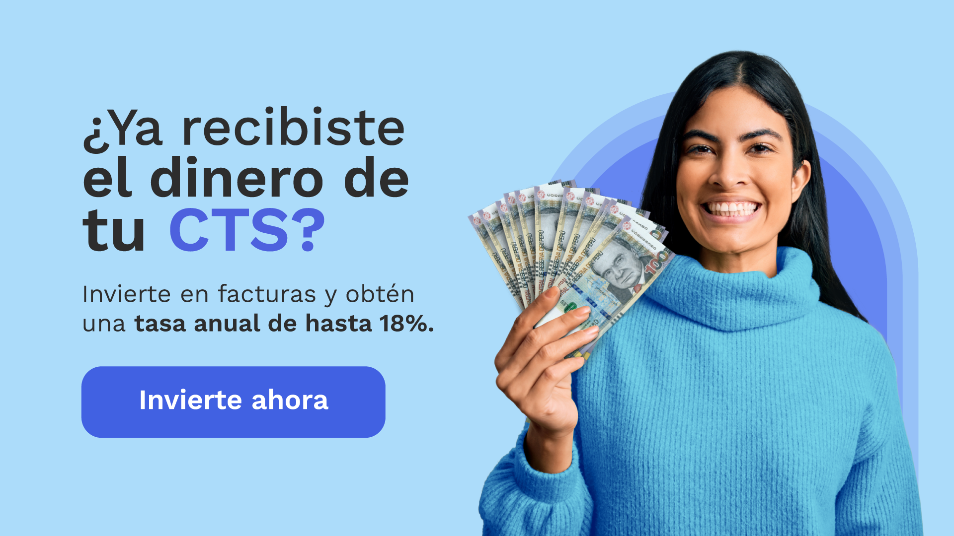 Mujer dinero soles